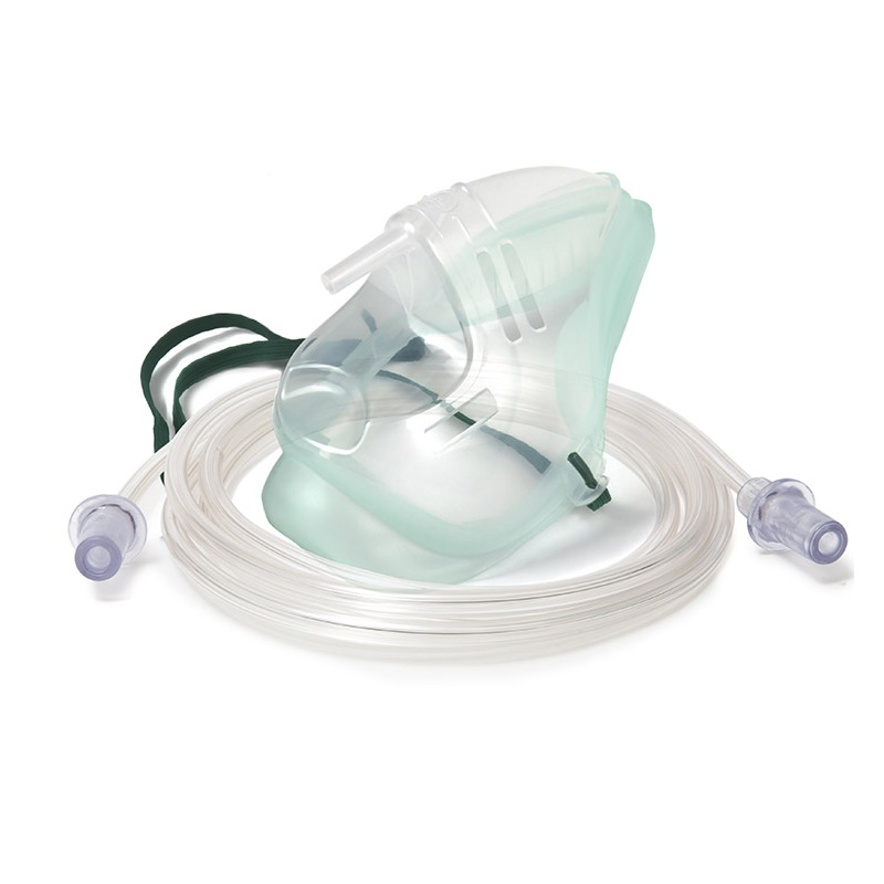 Доросла киснева маска Есо, з кисневою трубкою довжиною 2,1 м (m)